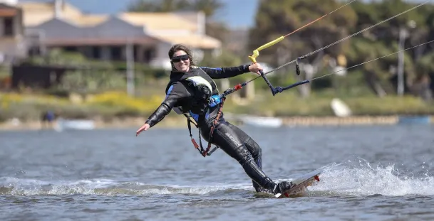 Leçon de kitesurf pour débutants
