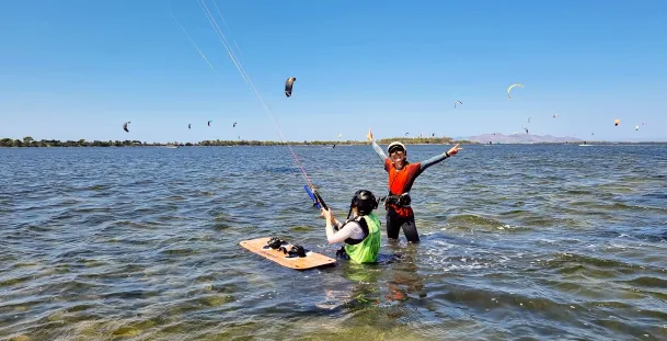 Individual kitesurf lesson